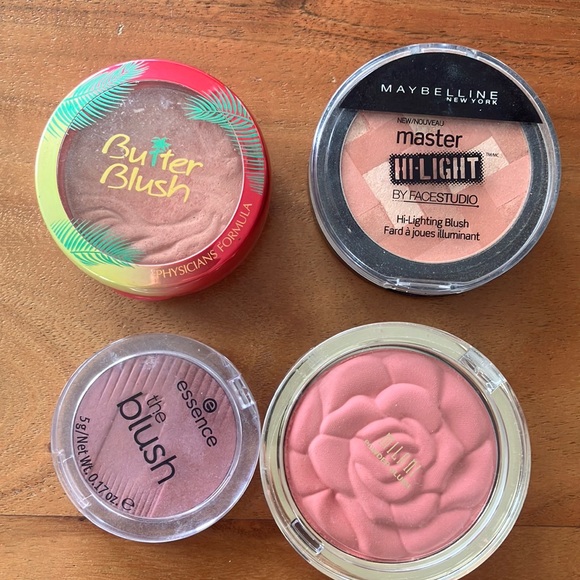 Maybelline Other - Bundle of blushes - milani , maybelline, physicians formula essence